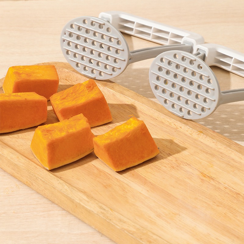 Baby Food With Sweet Potato - Handmatige aardappelstamper voor aardappelpuree, babyvoedselstamper, huishoudelijke
