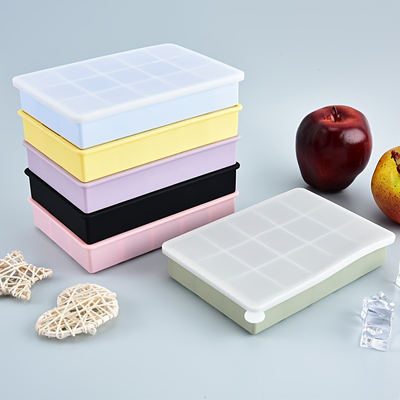 Freezer Tray Baby - Siliconen ijsblokjesbak met 15 compartimenten en
