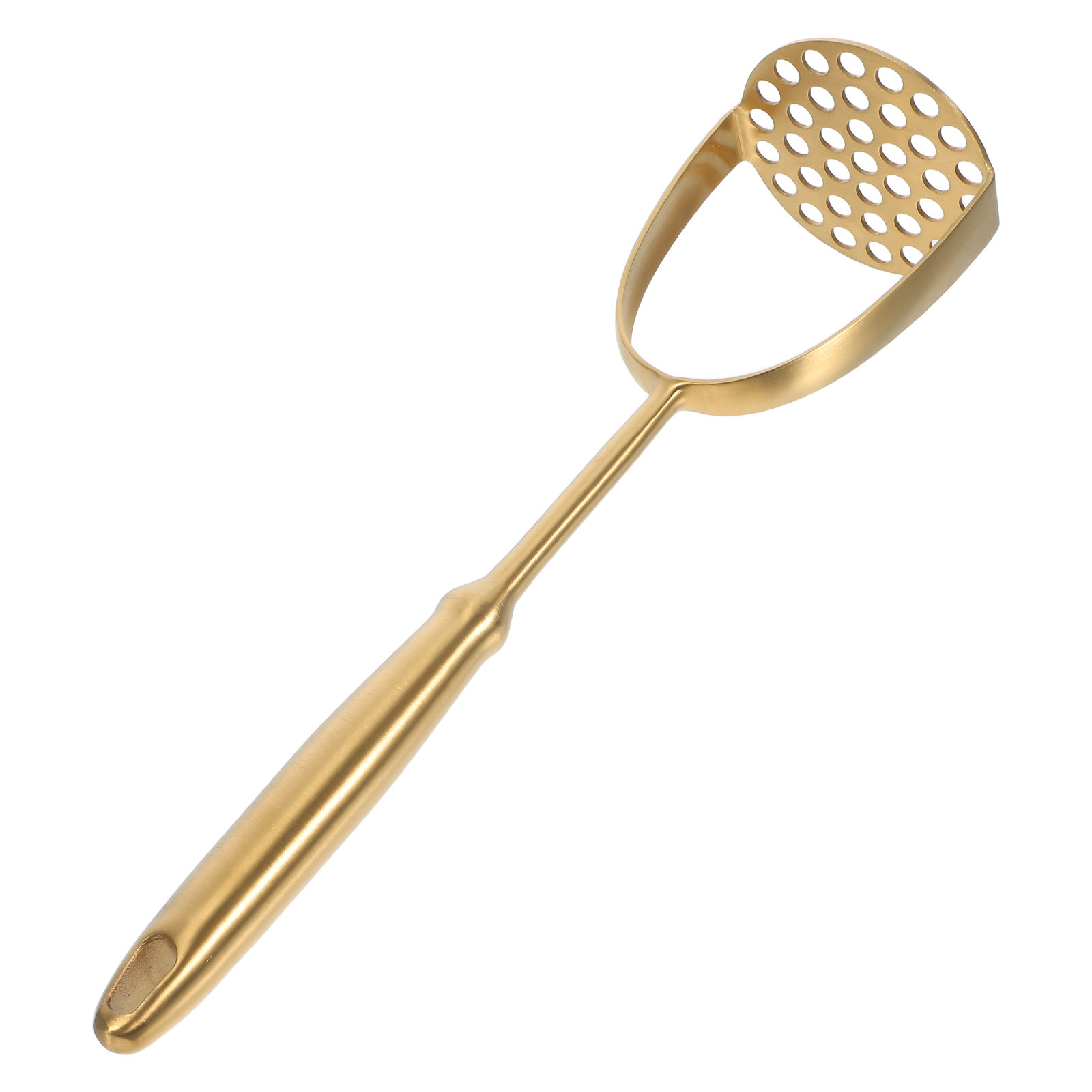 Baby Food With Sweet Potato - Roestvrijstalen aardappelstamper met ergonomische handgreep, stevige