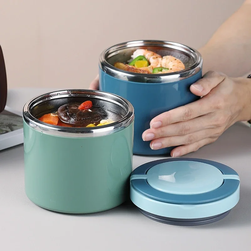 Baby Food Warmer Portable - 630/1000 ml geïsoleerde voedselpot, roestvrijstalen thermoslunchbox,