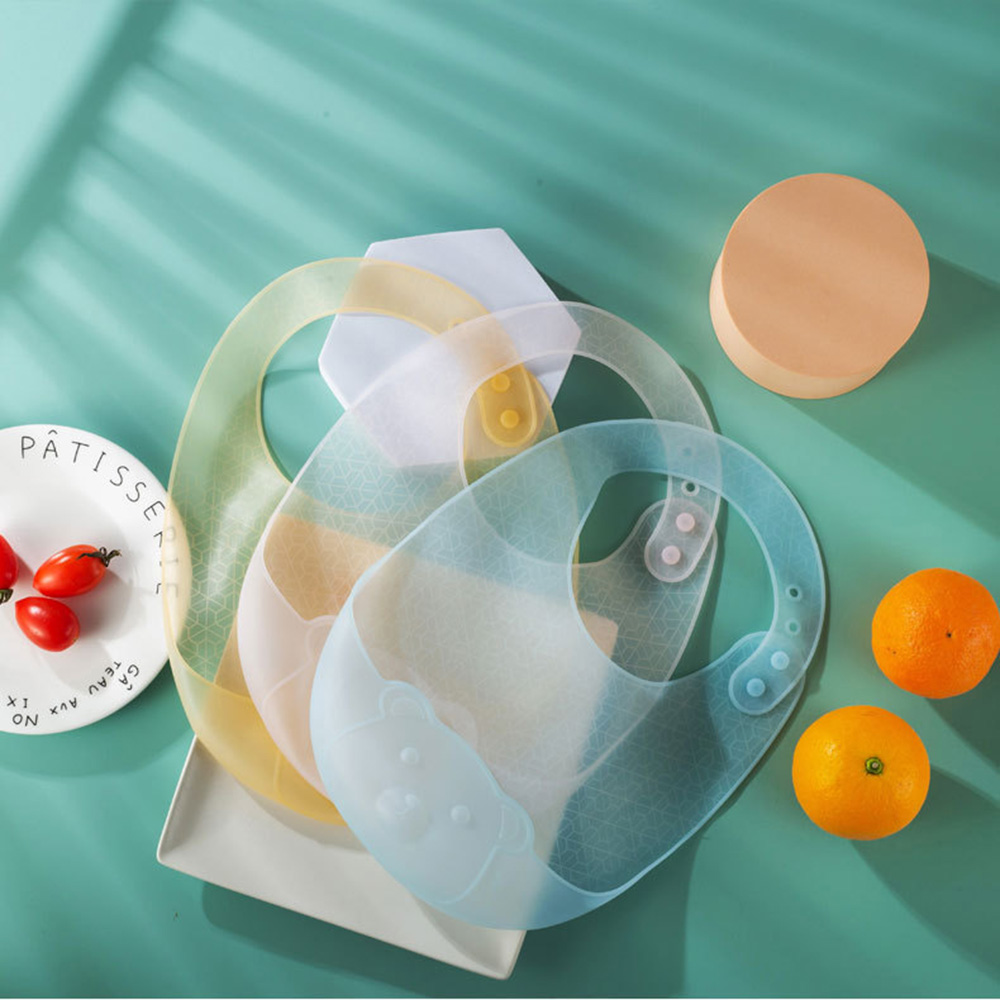 Baby Food Eat - Baby-eesslab, aanvullend voedselslab, waterdichte siliconen baby,