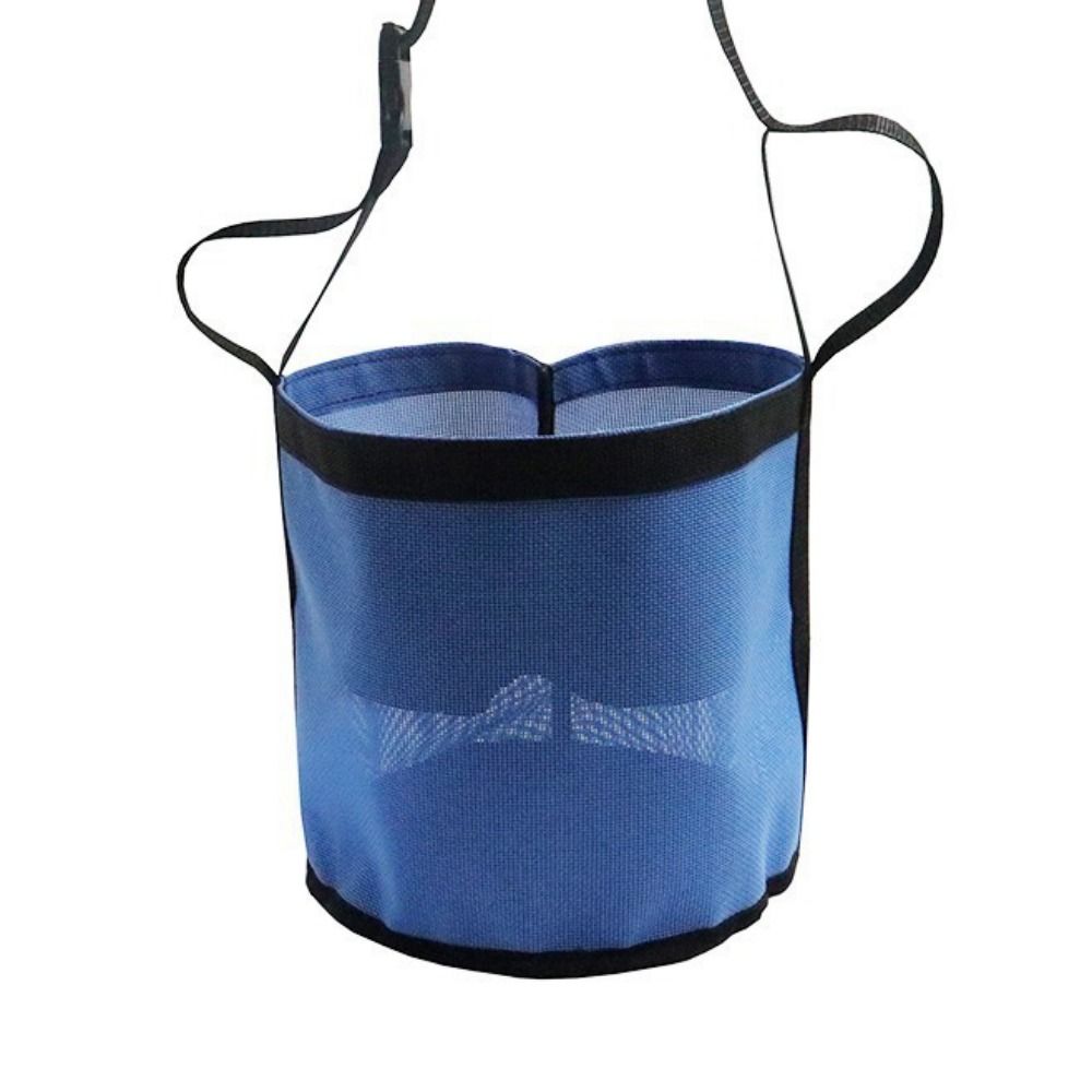 Mesh Feeder Bag - Meerkleurige lekvrije paardenvoerzak, verstelbare mesh hooivoederzak,