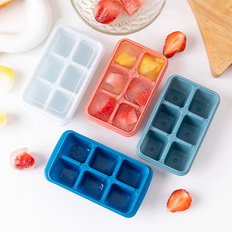 Freezer Tray Baby - Siliconen Ijsblokjes Bakjes Zonder Deksels, Gemakkelijk