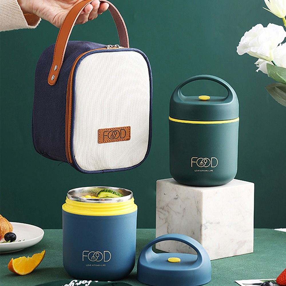 Baby Food Warmer Portable - 304 Roestvrijstalen Vacuüm Thermische Lunchbox Voedsel