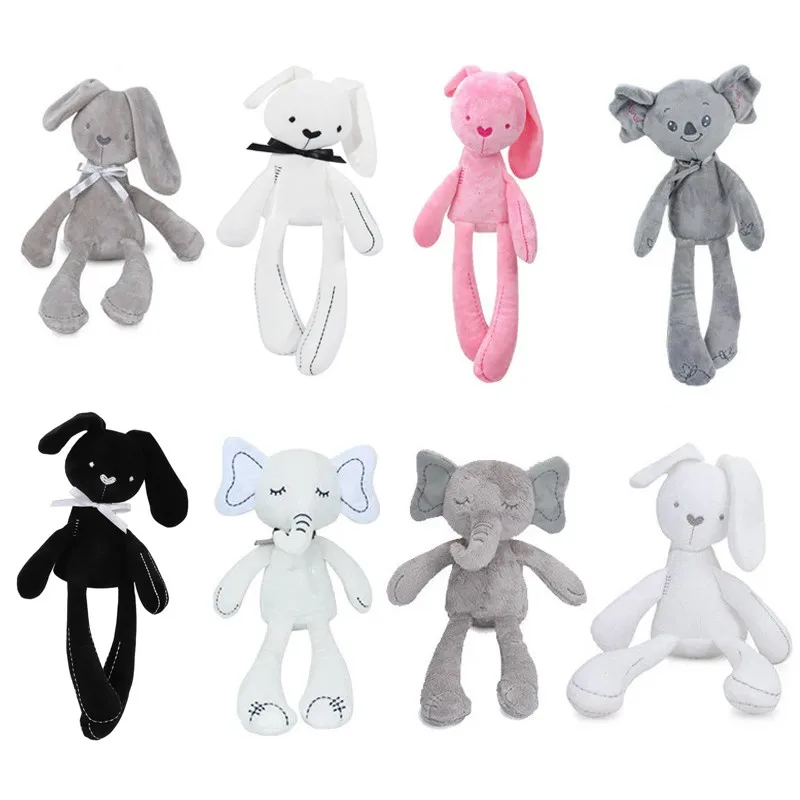 Baby Food Eat - 42Cm Schattige Konijn Pop Baby Zachte