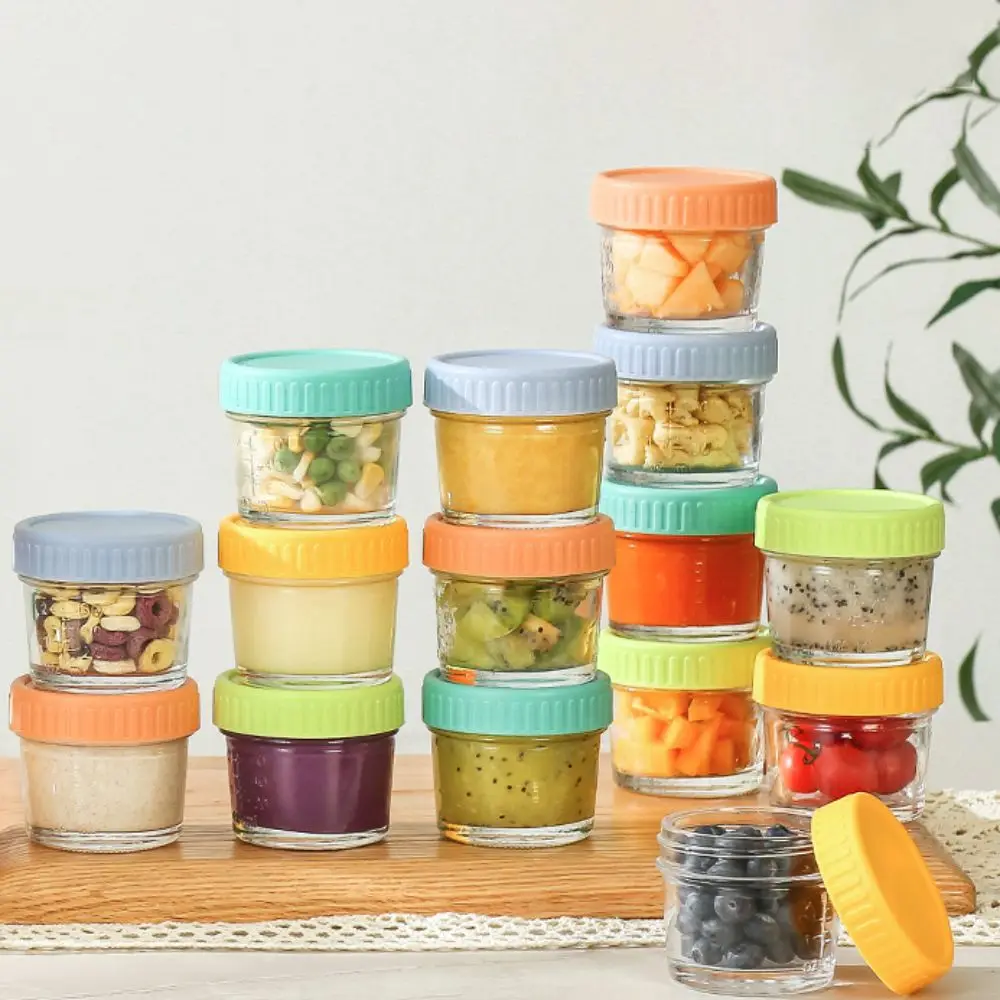 6 stuks multifunctionele glaze - Baby Food Containers Glass recensie en prijs