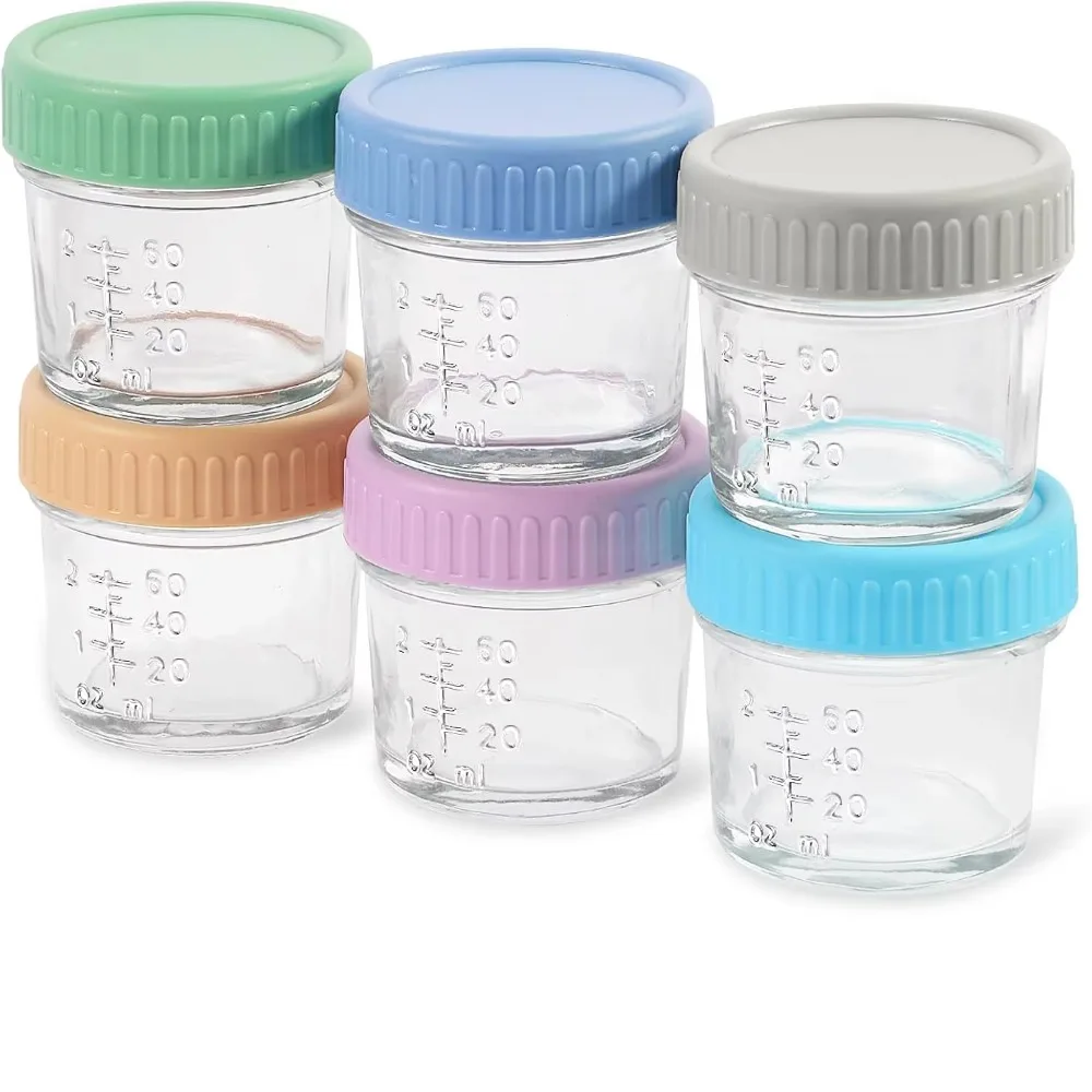 6 stuks multifunctionele glaze - Baby Food Containers Glass recensie en prijs
