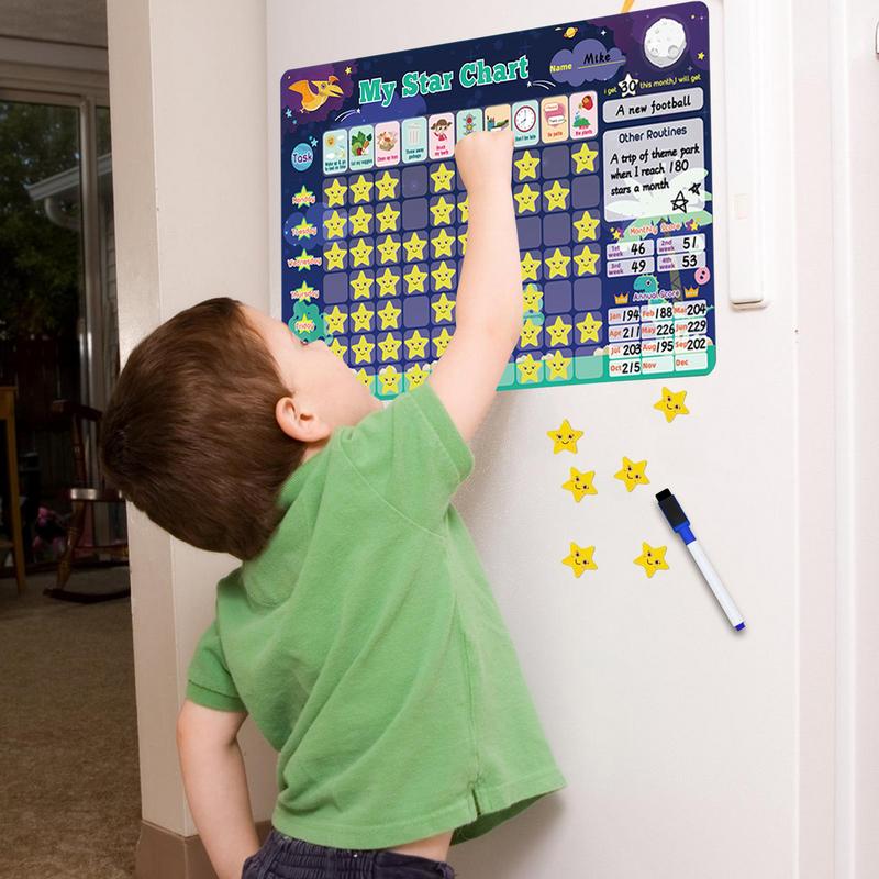 Magnetische beloning grafiek s - Baby Food Chart recensie en prijs