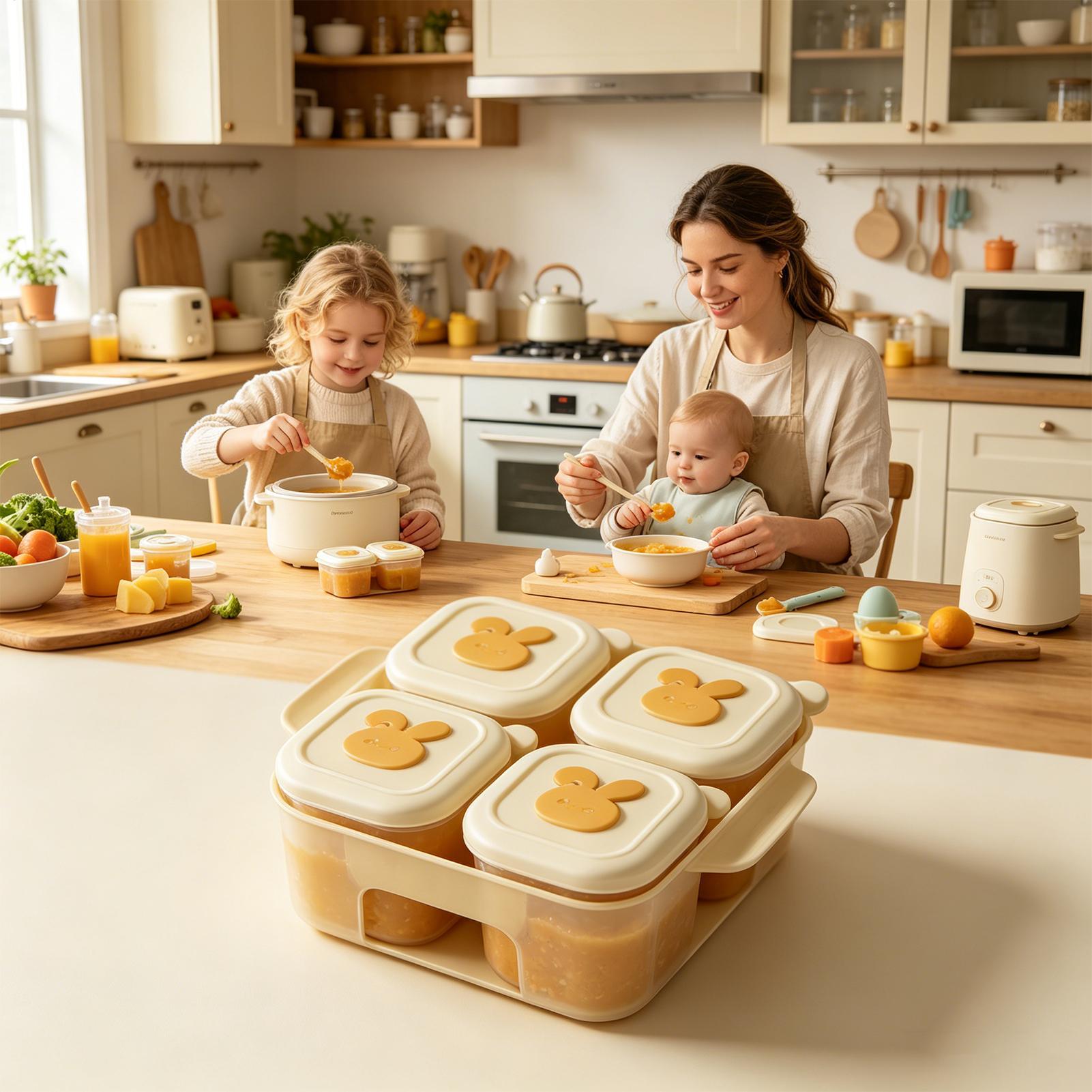 Voedselvriezerbak met deksel K - Freezer Tray Baby recensie en prijs