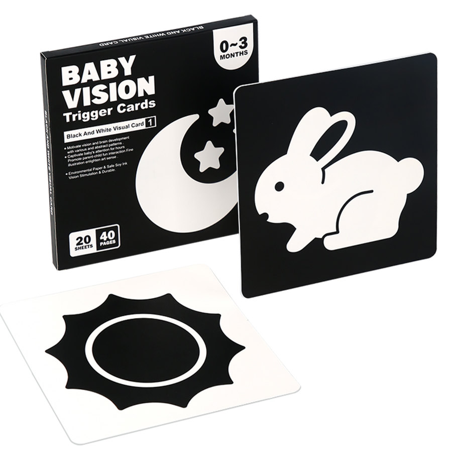 Baby Visuele Stimulatiekaarten - Baby Food Eat recensie en prijs
