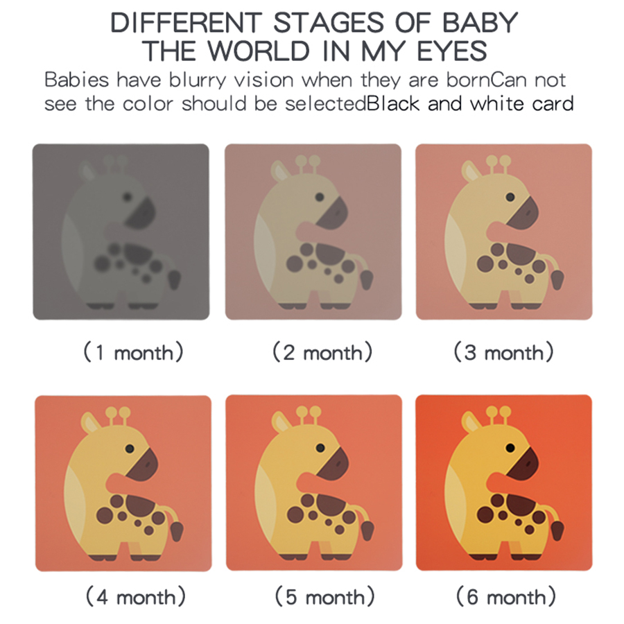 Baby Visuele Stimulatiekaarten - Baby Food Eat recensie en prijs