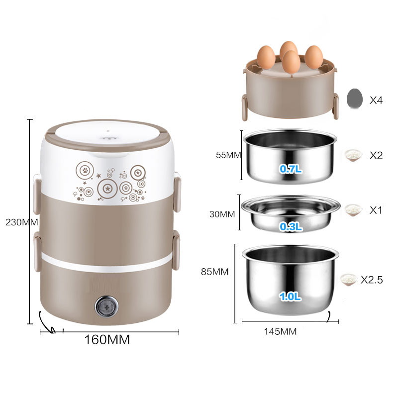 220V Rvs Elektrische Verwarmin - Baby Food Warmer Portable recensie en prijs