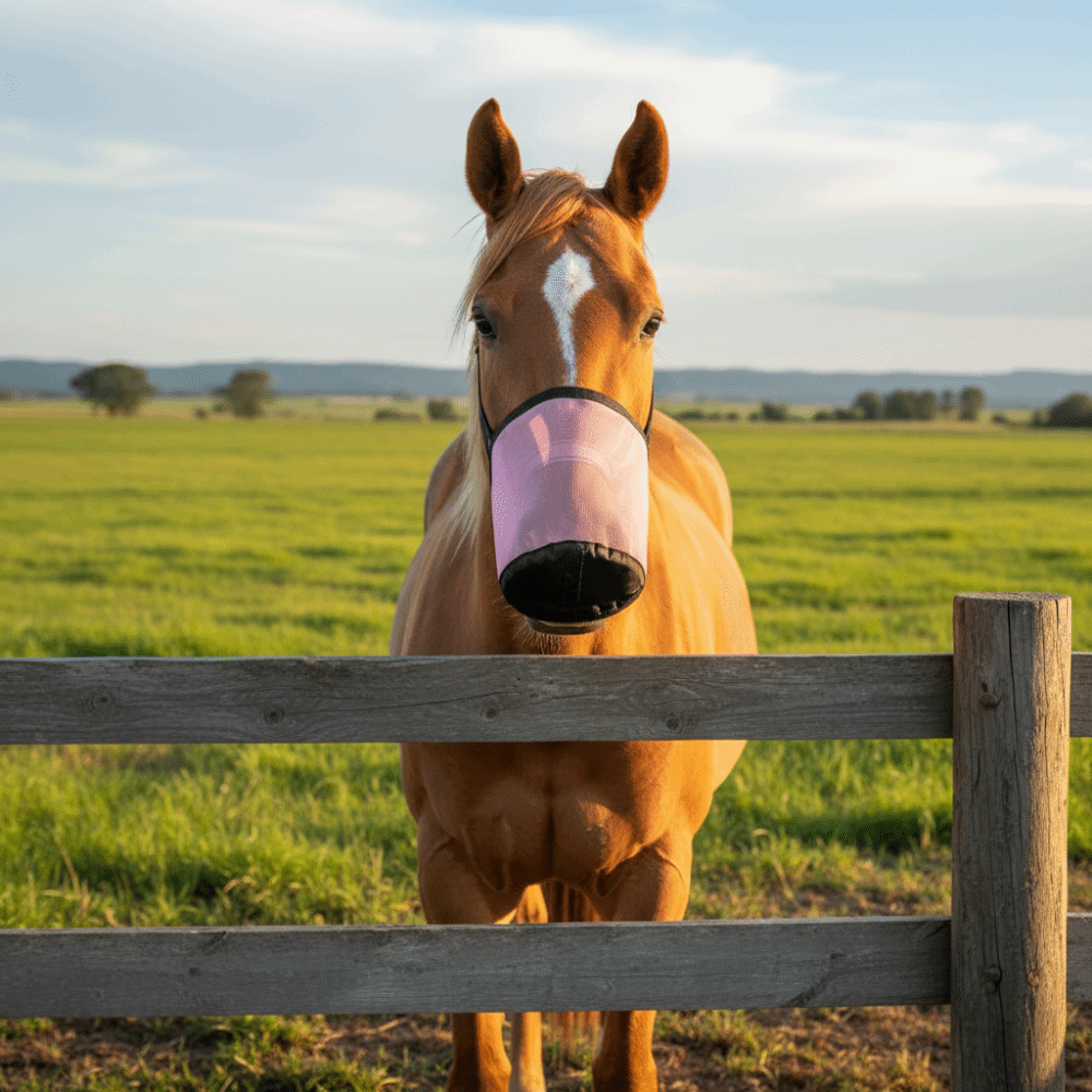 Meerkleurige lekvrije paardenv - Mesh Feeder Bag recensie en prijs