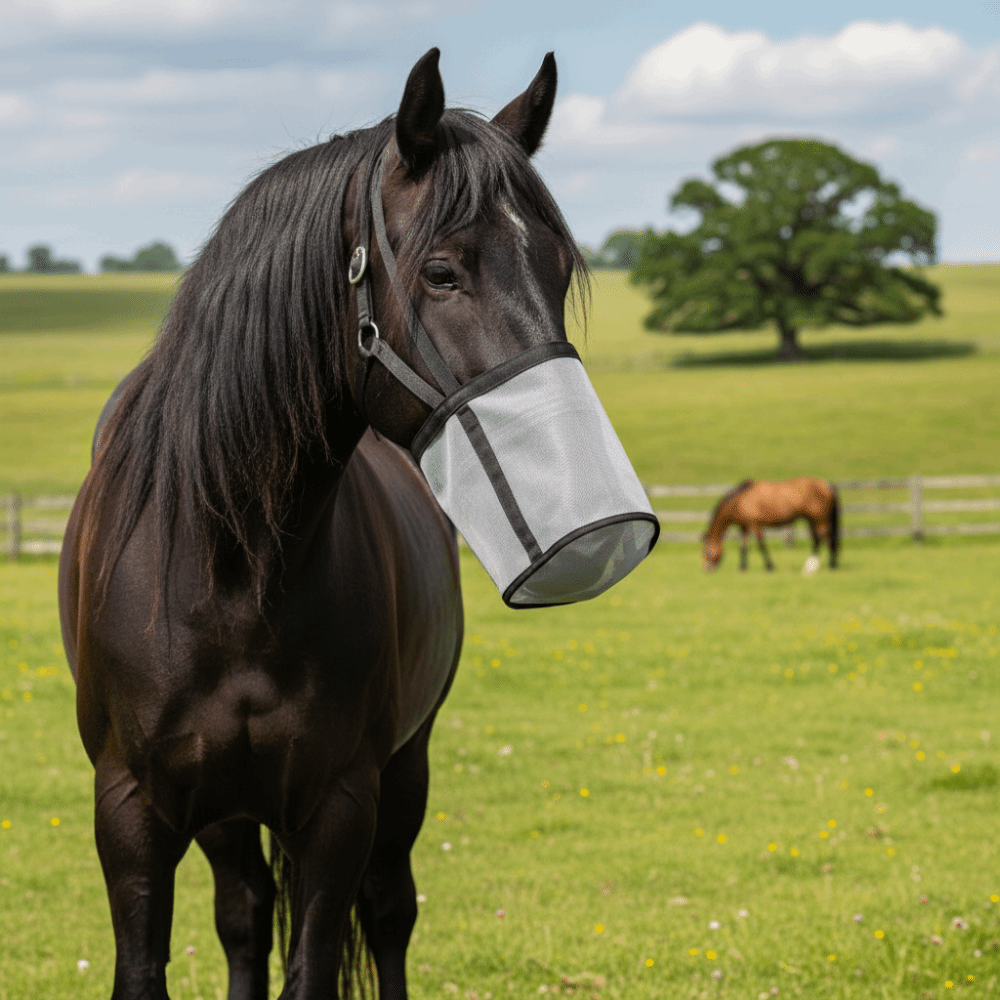 Meerkleurige lekvrije paardenv - Mesh Feeder Bag recensie en prijs