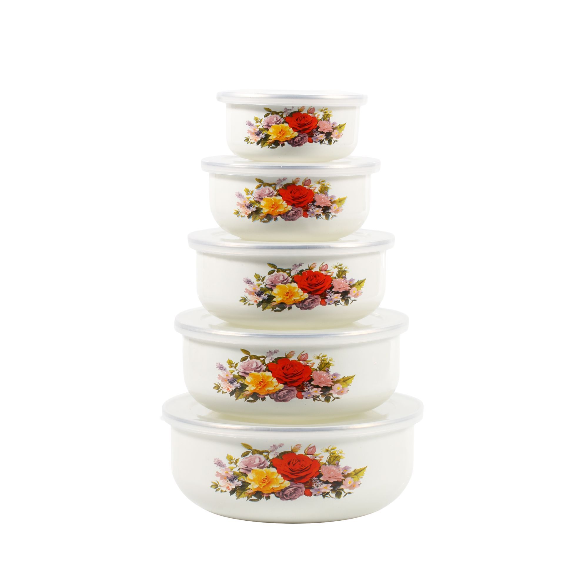 5-delige set dikke emaillekomm - Baby Food With Iron recensie en prijs