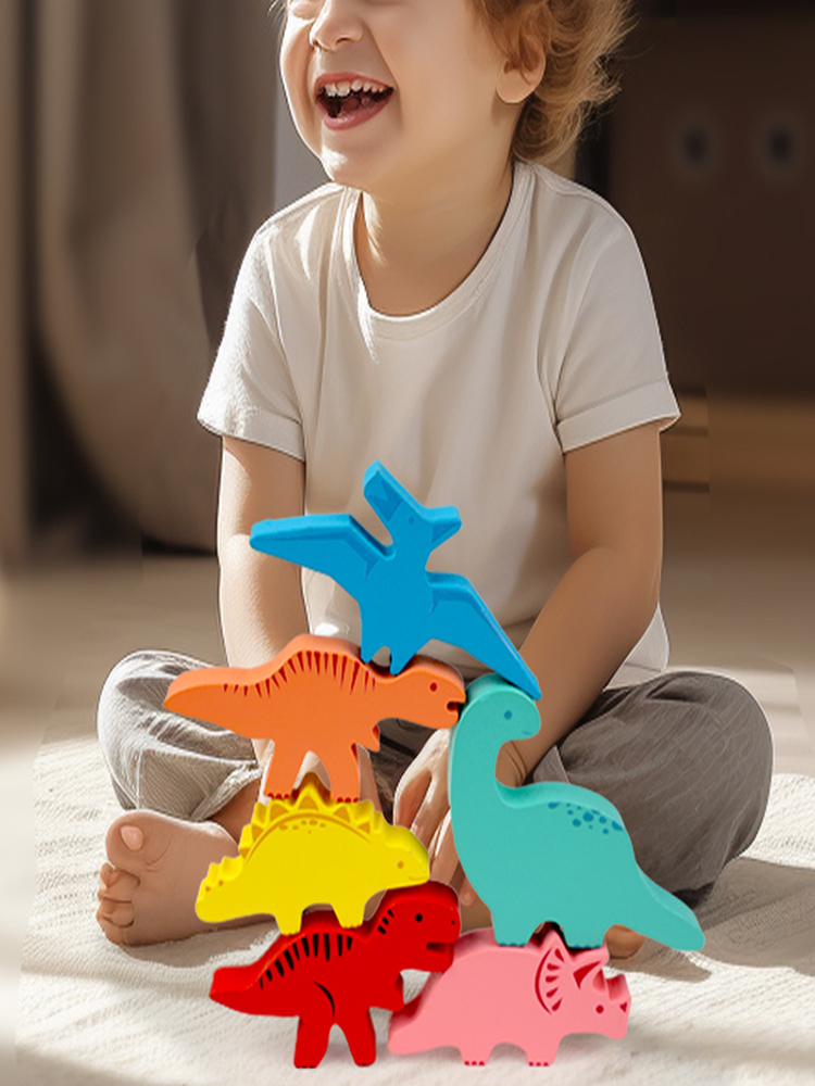 Houten balansblokken speelgoed - Baby Food Eat recensie en prijs