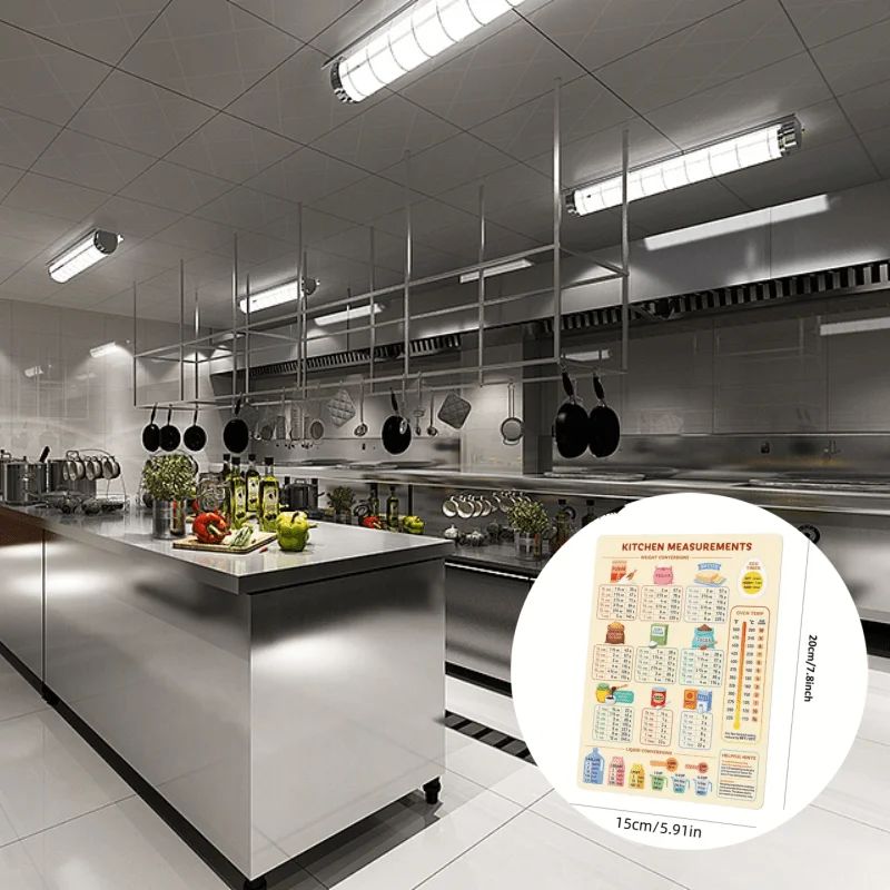 1PC keukenconversiegrafiek, ko - Baby Food Chart recensie en prijs