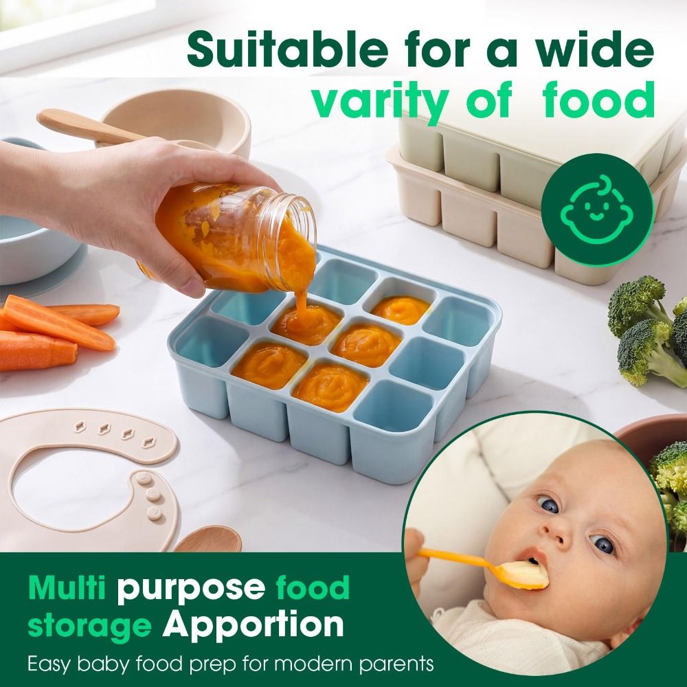 Babyvoeding-vriesbak met dekse - Freezer Tray Baby recensie en prijs