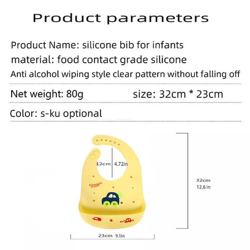 Siliconen babyvoedingsslab Wat - Baby Food Eat recensie en prijs
