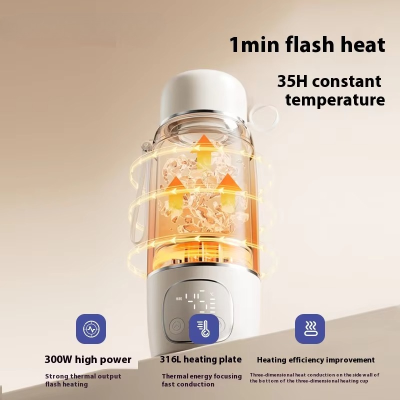 Draagbare draadloze thermostaa - Baby Food Warmer Portable recensie en prijs