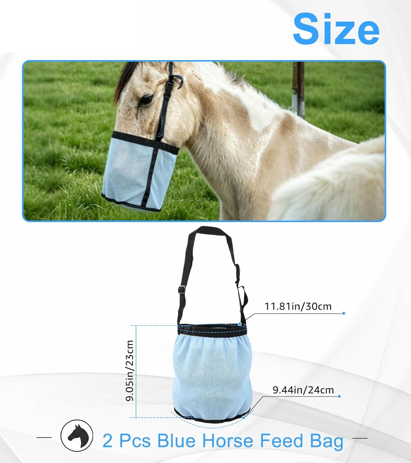 2 stuks paardenvoederzakken bl - Mesh Feeder Bag recensie en prijs