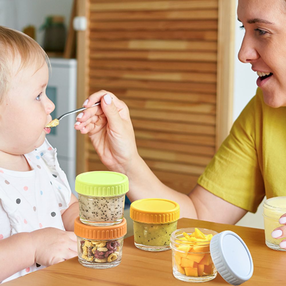 6 Stuks Multifunctionele Glaze - Baby Food Containers Glass recensie en prijs
