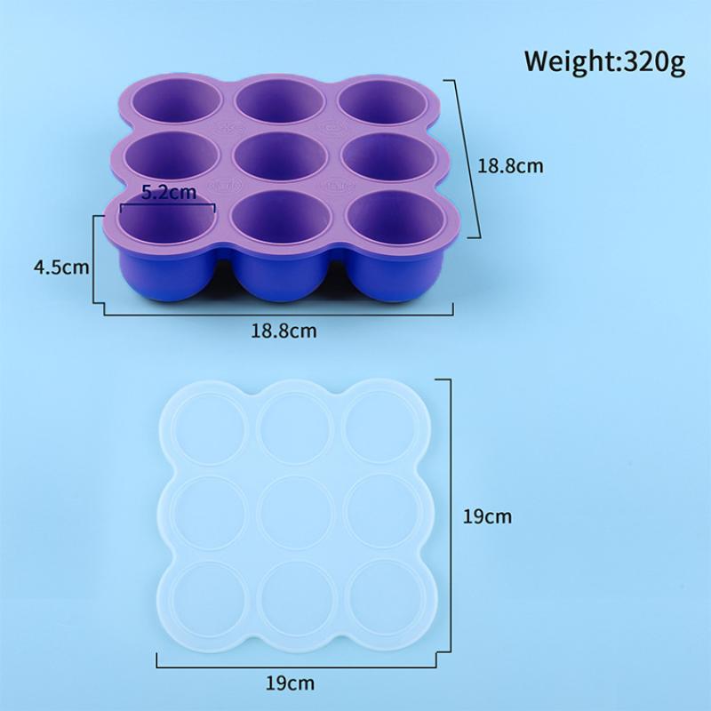 Babyvoeding siliconen bakje 9- - Freezer Tray Baby recensie en prijs