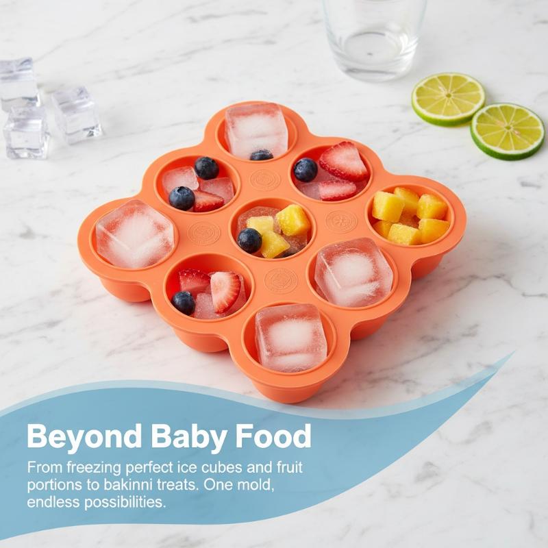 Babyvoeding siliconen bakje 9- - Freezer Tray Baby recensie en prijs