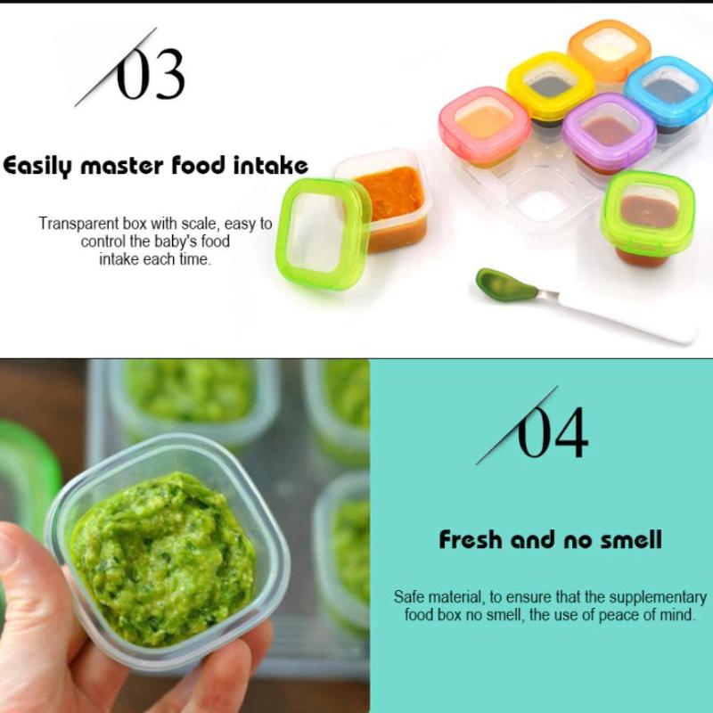 4/6 stuks Babyvoeding Vriesops - Freezer Tray Baby recensie en prijs