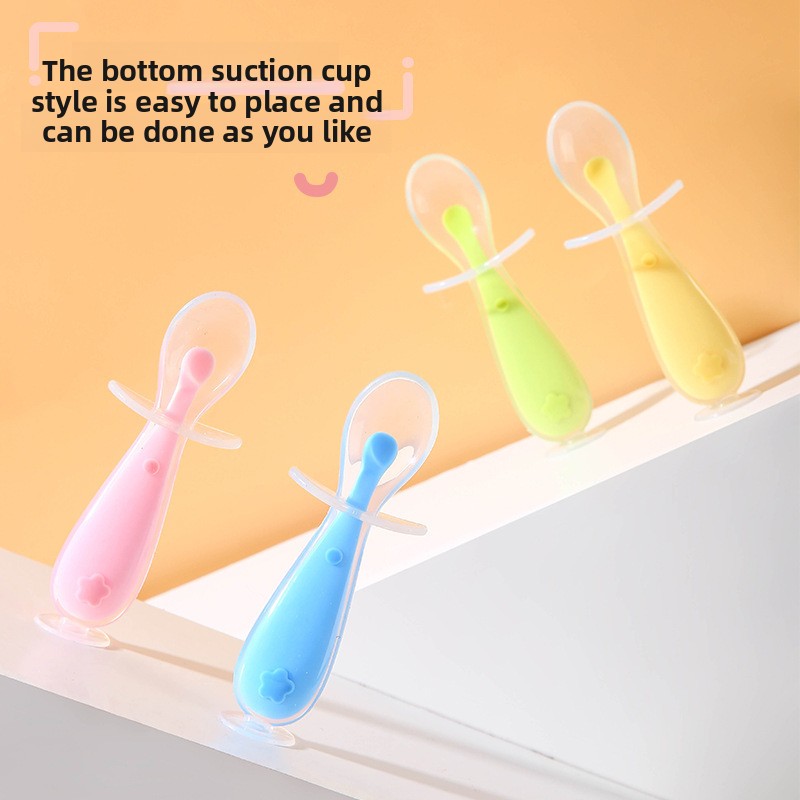 Baby siliconen lepel, baby rij - Baby Food Feeder recensie en prijs
