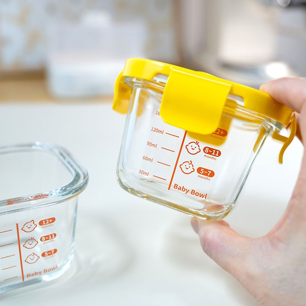 170 ml glazen voedsel opbergdo - Baby Food Containers Glass recensie en prijs