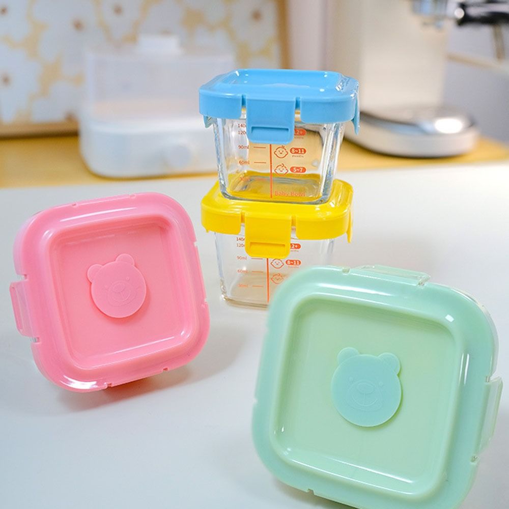 170 ml glazen voedsel opbergdo - Baby Food Containers Glass recensie en prijs