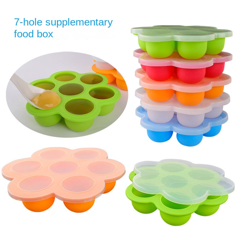 7-delige herbruikbare silicone - Freezer Tray Baby recensie en prijs