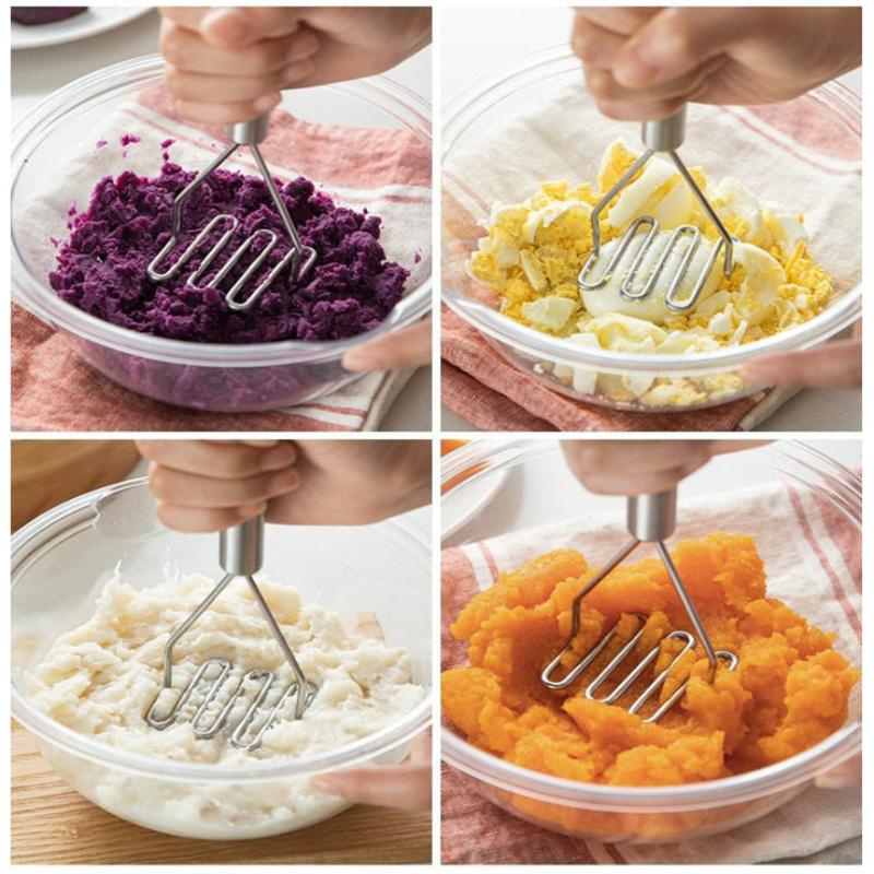 Roestvrijstalen aardappelstamp - Baby Food With Iron recensie en prijs