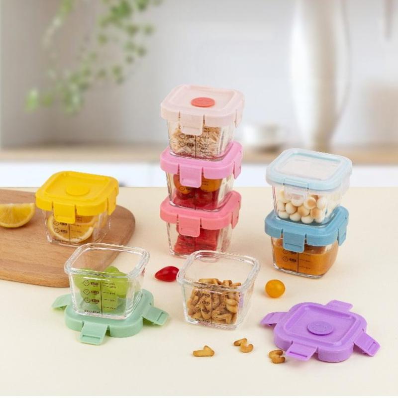 En hittebestendige opbergdoos  - Baby Food Containers Glass recensie en prijs