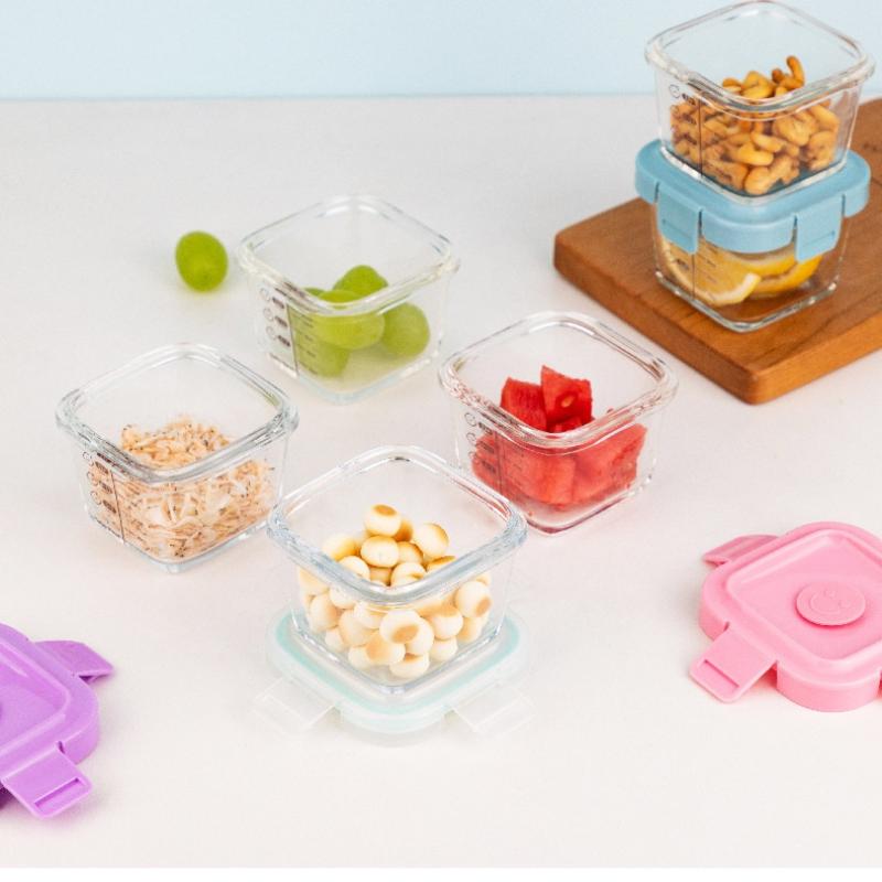 En hittebestendige opbergdoos  - Baby Food Containers Glass recensie en prijs