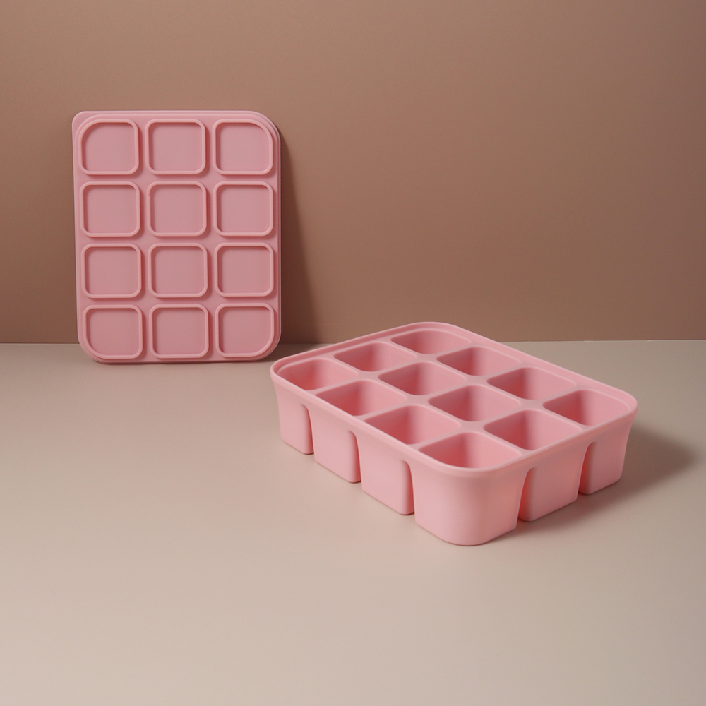 Baby-ijsblokjesvorm van silico - Freezer Tray Baby recensie en prijs