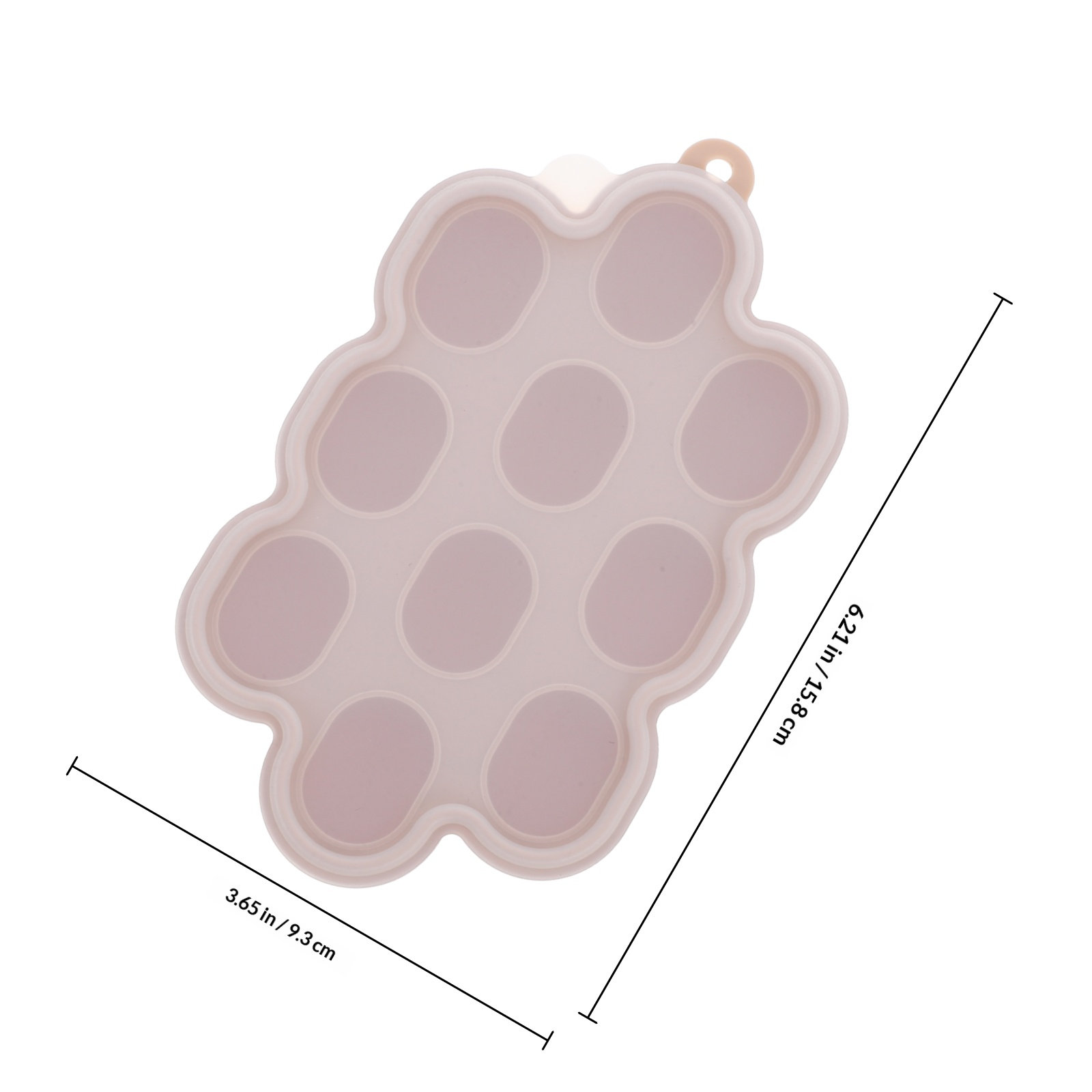 Herbruikbare siliconen babyvoe - Freezer Tray Baby recensie en prijs