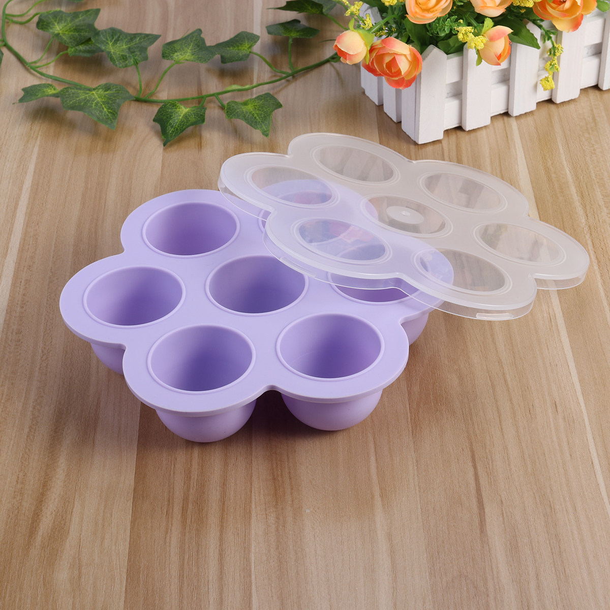 2 stuks siliconen bewaardozen  - Freezer Tray Baby recensie en prijs
