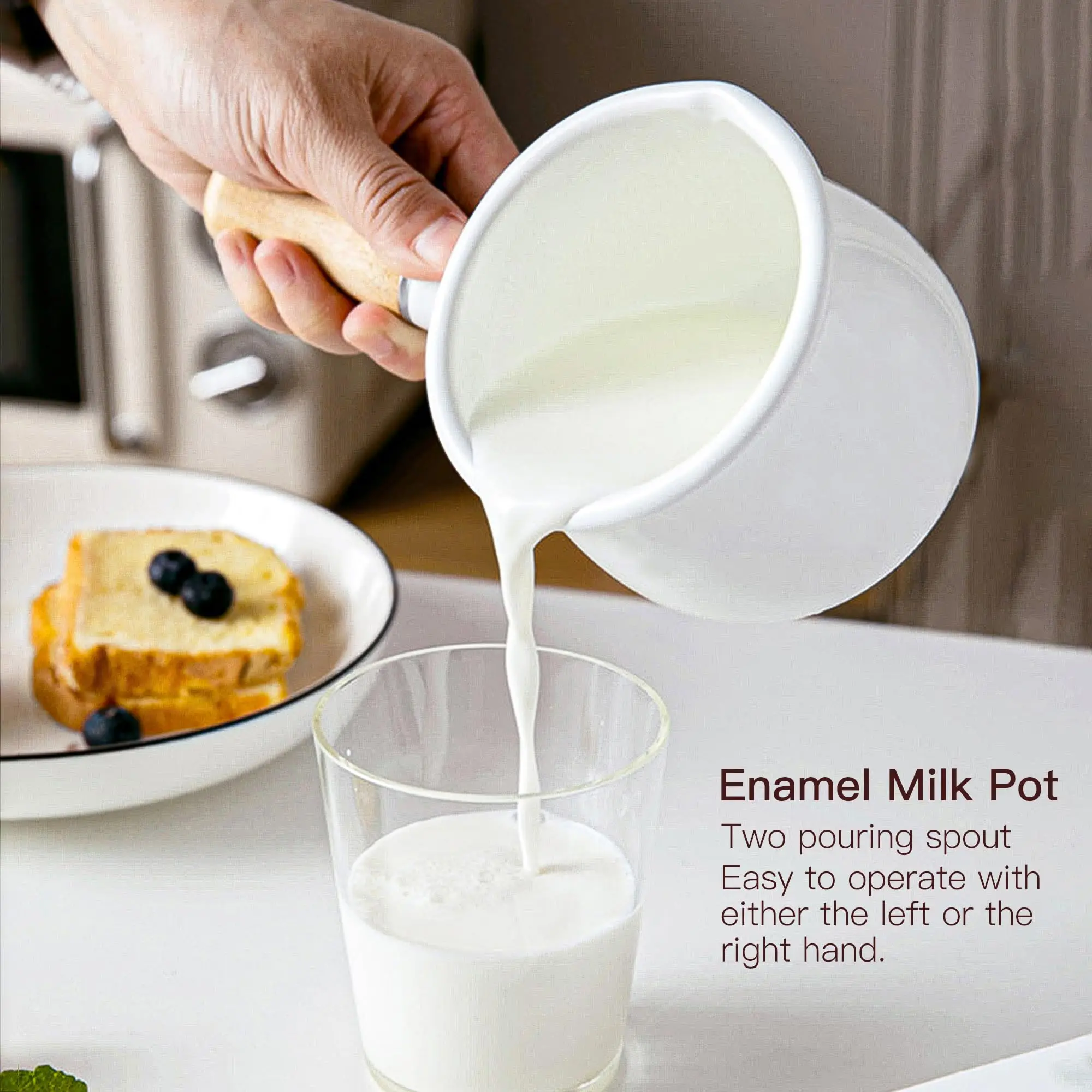 Emaille Melkpan Kleine Saucepa - Baby Food With Iron recensie en prijs