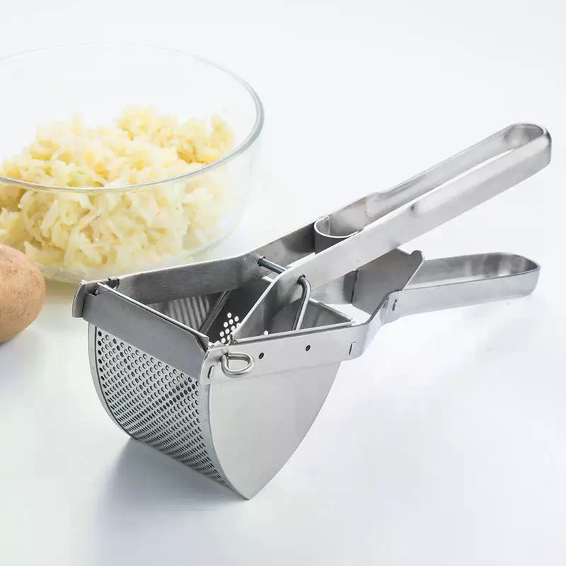 Aardappelstamper van roestvrij - Baby Food With Iron recensie en prijs