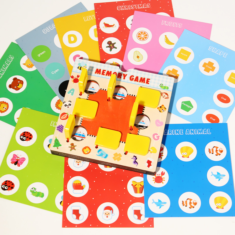 Houten geheugenschaakspeelgoed - Baby Food Eat recensie en prijs