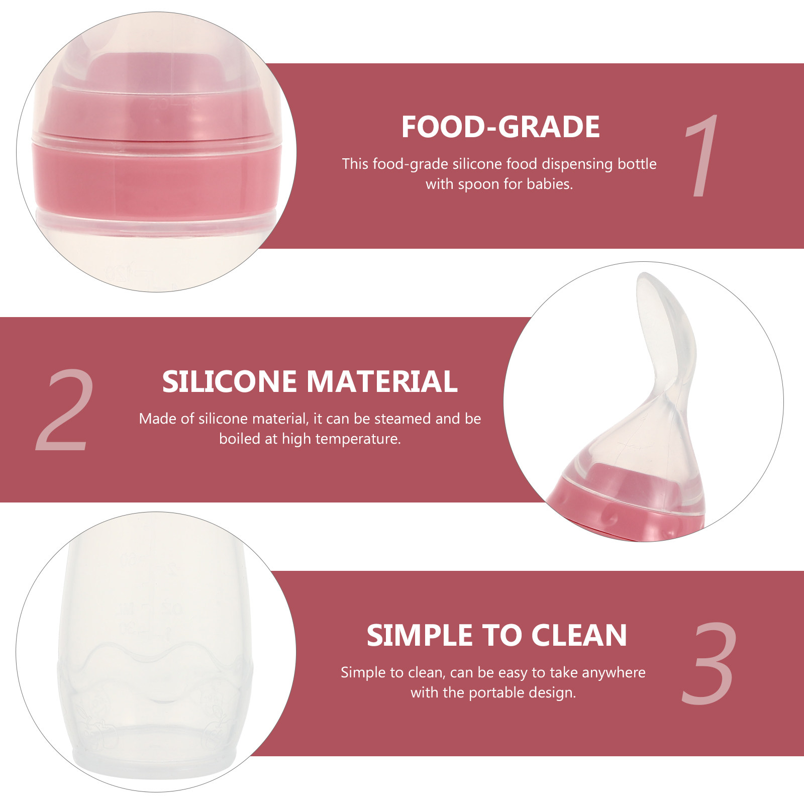 Babyvoedingsfles van siliconen - Baby Food Feeder recensie en prijs
