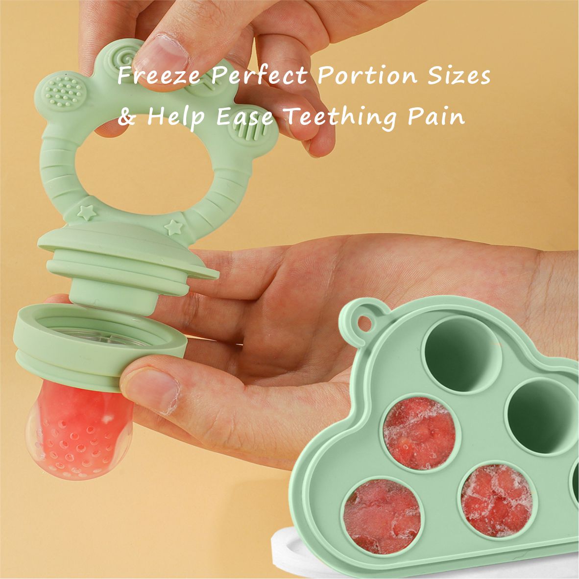 Baby Fruit Food Feeder & Freez - Freezer Tray Baby recensie en prijs